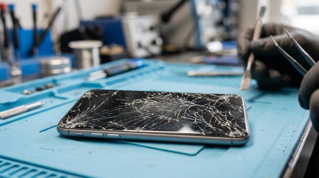 iphone reparation strandby