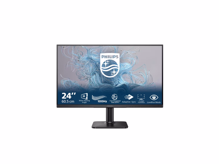 Philips 24E2N1100LB 24" VA 1920 x 1080 (Full HD) VGA (HD-15) HDMI 100Hz