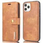 iPhone 13 mini Bookcover 2 i 1 Læder Brun