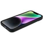 iPhone 14 Silikone Cover - Sort - Billede 2