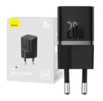 Baseus Mini wall charger GaN5 20W Sort