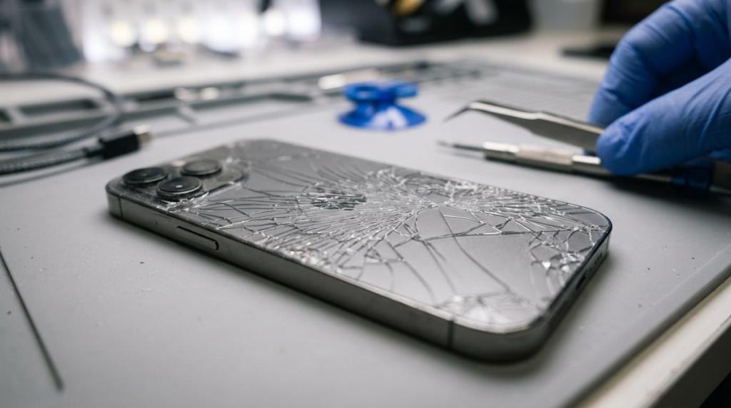 iphone bagglas reparation sæby