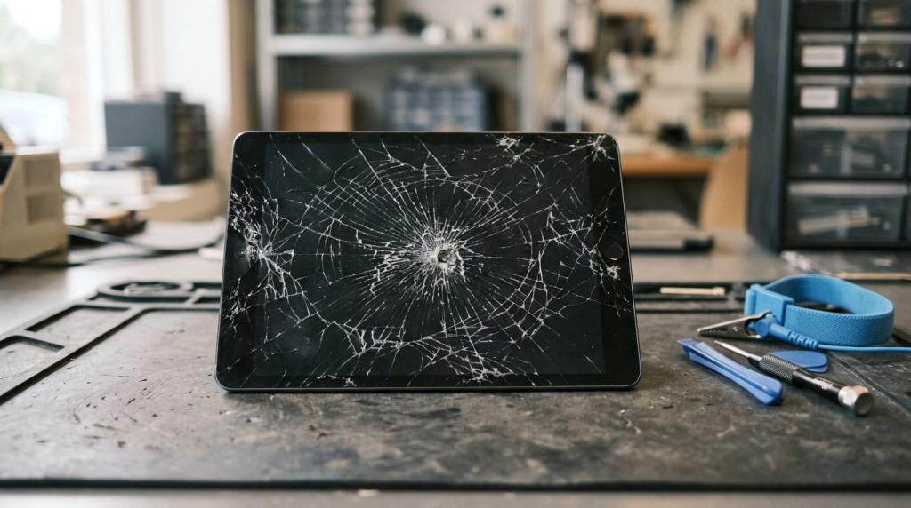 tablet reparation horne