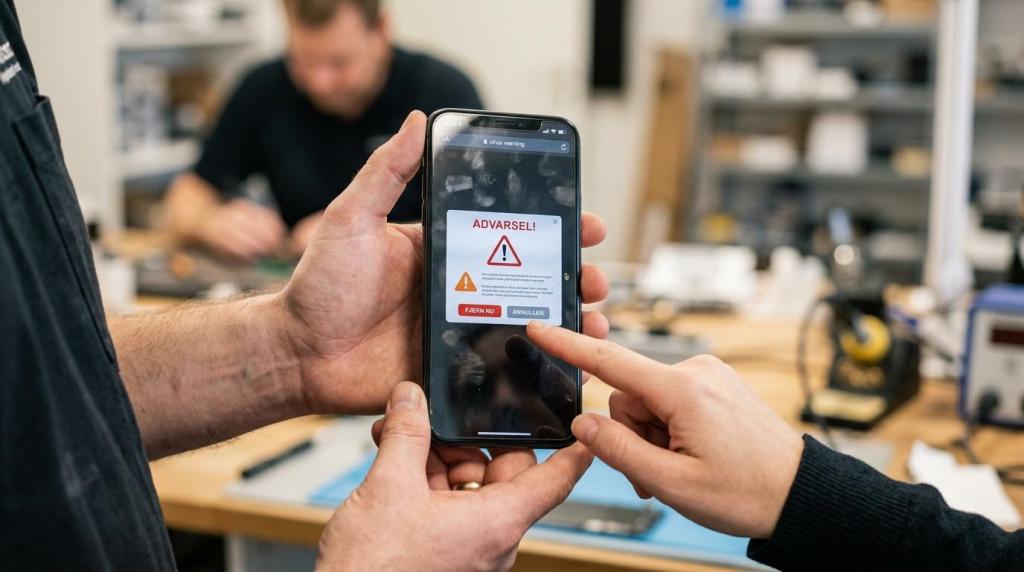 virus på din telefon