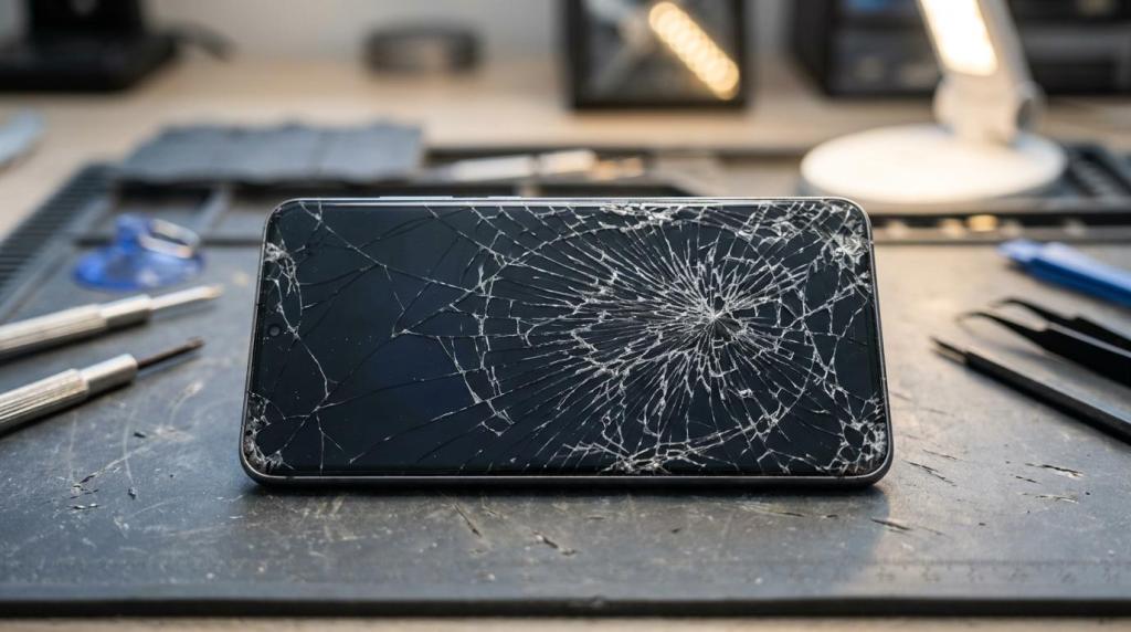 reparation af skærm samsung hirtshals